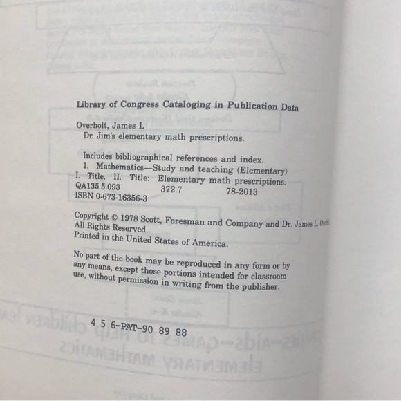 Dr. Jim’s Elementary Math Prescriptions by Dr. James L. Overholt - Picture 3 of 10